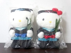 Hello Kitty & Dear Daniel coppia Hokkaido edizione limitata Pirika Kitty peluche bambola Sanrio - Foto 1 di 20