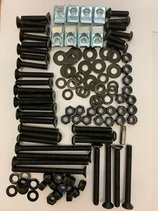 LAND ROVER DEFENDER 110 STATION WAGON NERO INOX 5 PORTE CERNIERA VITI TORX - Foto 1 di 1
