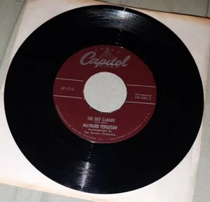 Maynard Ferguson 45 The Hot Canary / What's New? Capitol 6F-1713 ex - Picture 1 of 2