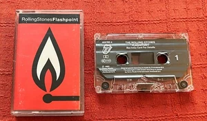 THE ROLLING STONES - CASSETTE TAPE - FLASHPOINT - Picture 1 of 12