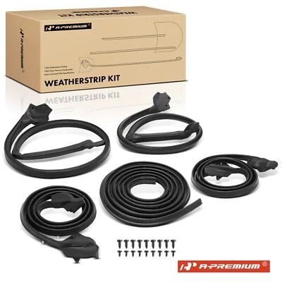Kit de vedações A-Premium 5x Weatherstrip e para Chevy Camaro Pontiac Firebird 70-81 - Imagem 1 de 4