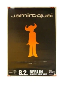 Poster Jamiroquai Berlino concerto spazio cowboy '94 - Foto 1 di 1