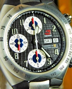 Universal Geneve 998.310 Senna #41 Automatic Day/Date Chronometer Chronograph - Picture 1 of 19