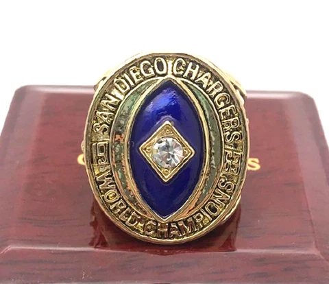 1963 San Diego Chargers ALWORTH #19 Championship Ring Football Souvenir Rings Cover