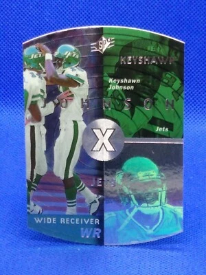 Keyshawn Johnson 1998 SPX DIE-CUT HOLOGRAM #31 - Image 1 of 2