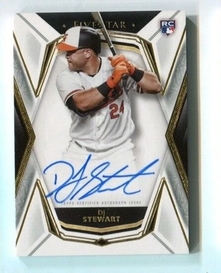 2019 Topps Five Star - DJ STEWART - Autograph Rookie - ORIOLES - Image 1 of 1