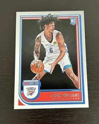 2022-23 Panini NBA Hoops - Rookies Jaylin Williams #269 (RC) - Image 1 of 2