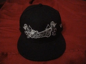 Anaheim Angels New Era 9fifty Gorra Snapback Negra Colección Cooperstown Negra - Imagen 1 de 8