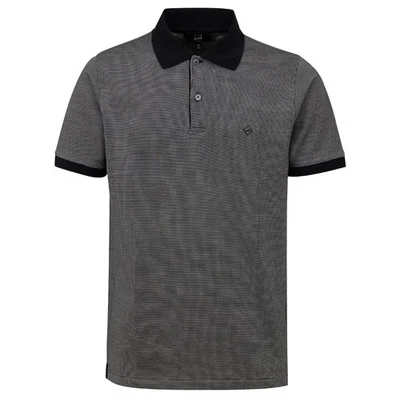 Dunhill Black Cotton Polo Shirt M Men Polo Shirt - Imagen 1 de 4