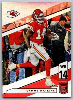 2019 Donruss Elite Mecole Hardman Jr./Sammy Watkins Kansas City Chiefs #15 - Image 1 of 2