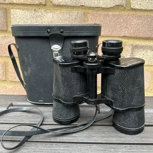 Mark Scheffel 10 X 50 Jaguar Binoculars Black Full Size Vintage - Picture 1 of 13