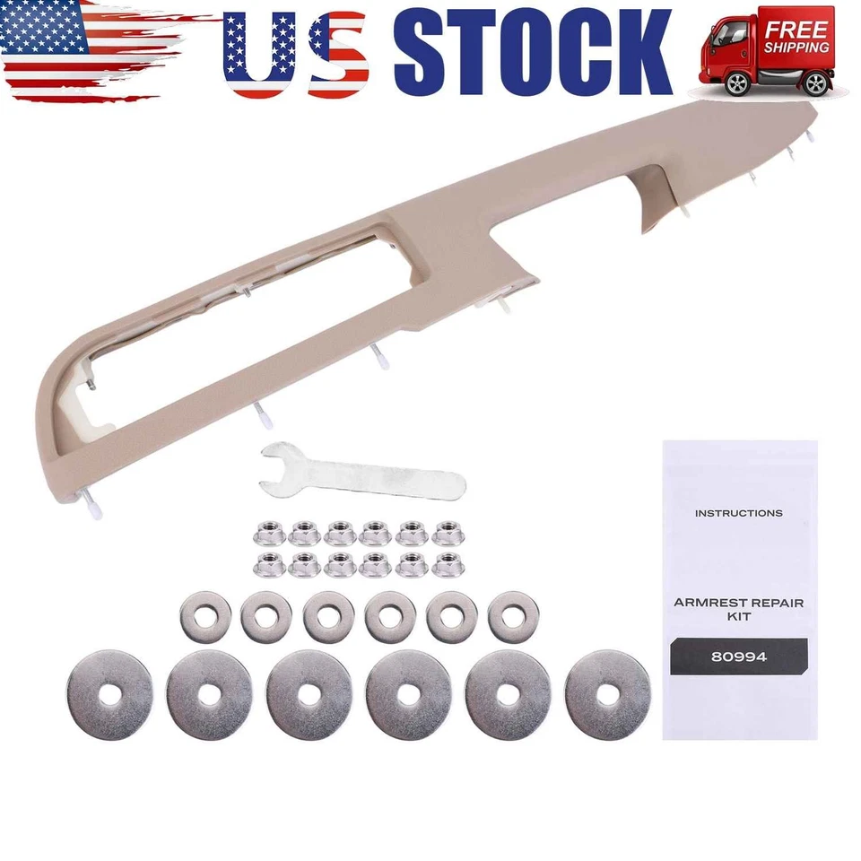 Reparación reposabrazos puerta lateral izquierda GMC Sierra 2500 HD 2010 2011 2012-2014 80995 Foto 1 de 4