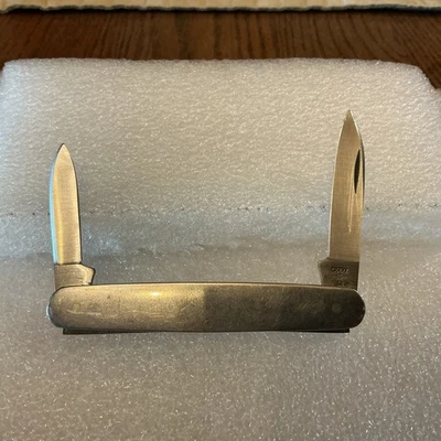 Cuchillo de caballero Case XX,M279 SS 1984 de 2 hojas, acero inoxidable, estado usado Foto 1 de 4