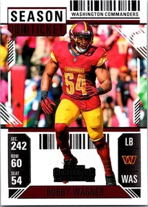 2024 Panini Contenders - Season Ticket Bobby Wagner #100 Retail - Bild 1 von 2