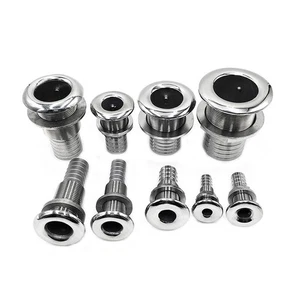 Borddurchlass Edelstahl Borddurchführung Bilgepumpe Wasserauslass Wasserablauf - Bild 1 von 10