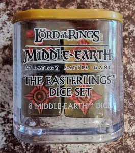 LOTR Tierra Media - Juego de dados The Easterlings - Usado en muy buena condición - Imagen 1 de 1