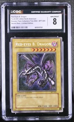 Red-Eyes B. Dragon BPT-005 2002 Collectors Tin Limited Edition CGC 8! - Image 1 of 2