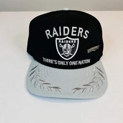 LV Raiders New Era Hat Men's Fitted 6 7/8 There's Only One Nation w/ Stadium Pin - Image 1 of 4