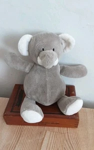 B&M Grey Elli & Raff Elephant Comforter Soft Plush Hug Toy 8” Cuddly - Picture 1 of 5