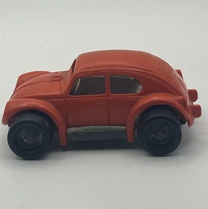 Vtg Tonka Mini Totes Volkswagen VW Beetle Bug Car Orange 57020 USA - Picture 1 of 11