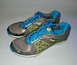 Ryka Women Running Shoe Training Exertion K1838WBPS Gray blue Sneaker size 10 - Picture 1 of 6