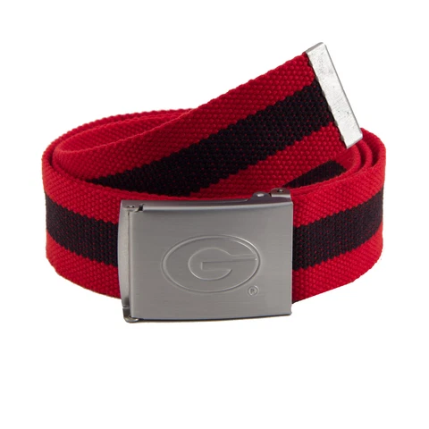 Eagles Wings NCAA Georgia College Football Nylon Fabric Cut to Fit Belt Cover