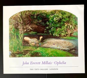 John Everett Millais, Ophelia, Tate Gallery London 1993 Kunstdruck 24” x 28,75” - Bild 1 von 1