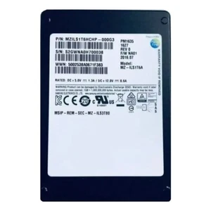 Samsung PM1635 1.6TB SSD SAS Solid State Drive MZ-1LS1T6A MZ1LS1T6HCHP-000G3 - Picture 1 of 2