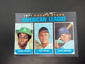 1971 Topps Rookie Stars - Bobby Brooks/Pete Koegel/Scott Northey #633 - Picture 1 of 2