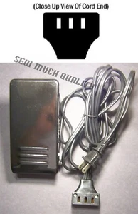 PEDAL CONTROL PIE CON CABLE KENMORE 158.1792280 158.18022 158.18023 158.18024+ - Imagen 1 de 4