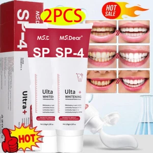 2X SP-4 Probiotic Toothpaste, Sp-4 Toothpaste Ultra Whitening Teeth Oral Fresh - Picture 1 of 18