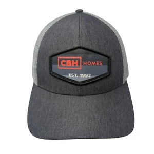 CBH Homes Snapback Mesh Back Trucker Hat Gray One Size Outdoor Cap - Picture 1 of 9
