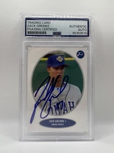 Zack Greinke Signed 2004 Just Minors PSA/DNA Authenticated - Picture 1 of 2