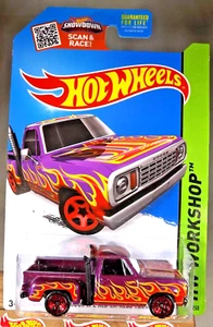 2015 Hot Wheels #215 HW Workshop-Heat Fleet '78 DODGE LI'L RED EXPRESS Magenta - Picture 1 of 5