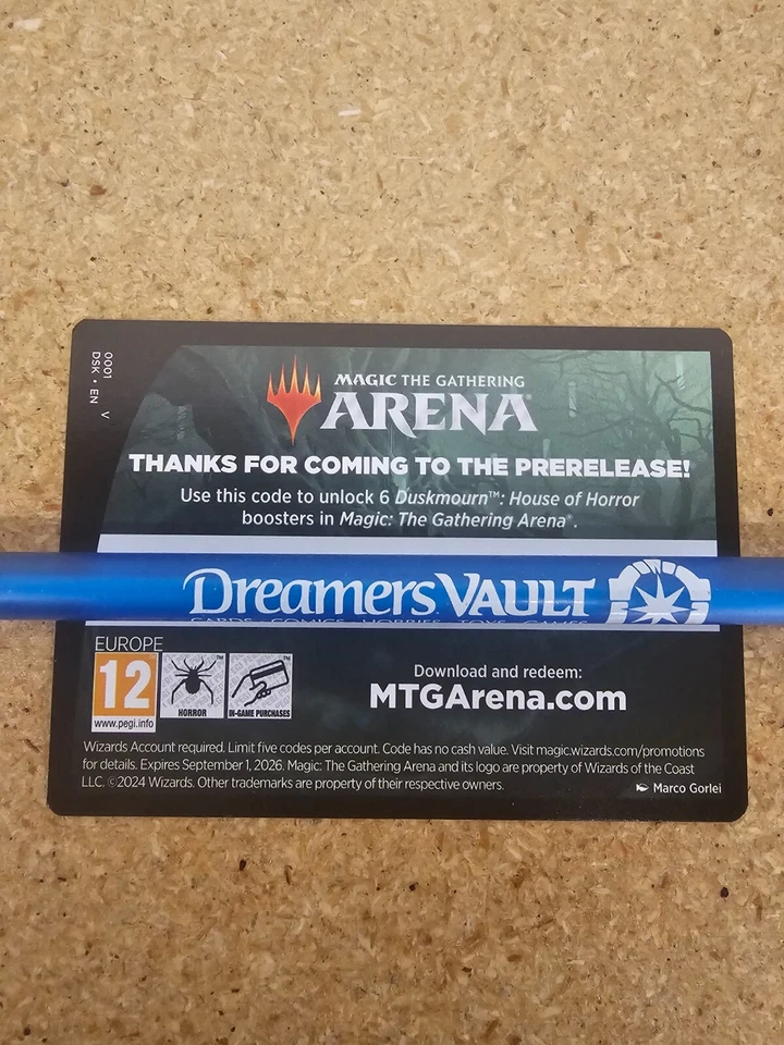 Magic the Gathering - Duskmourn: Duskmourn: House of Horror MTG Arena Code - Image 1 of 1