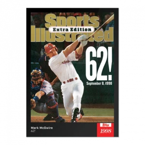 Topps X Sports Illustrated #41 Mark McGwire 2021 - ¡62! - Imagen 1 de 2
