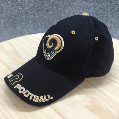 Los Angeles Rams Football NFL Baseball Cap Mens Blue One Size Curved Brim Cotton - Image 1 of 4