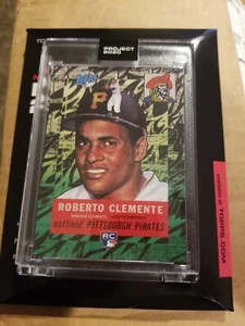 Topps Project 2020 Roberto Clemente by Tyson Beck w/box #239 only 3,001 - Picture 1 of 2