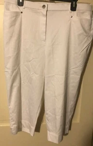 TanJay White Chino Pants - 16P - Picture 1 of 3