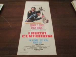 LOCANDINA ORIGINALE I NUOVI CENTURIONI STACY KEACH 1972 - Picture 1 of 2
