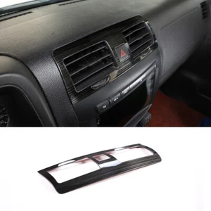 Auto Part Black Steel Central Dashboard Air Vent Frame Trim For Hummer H3 05-09 - Picture 1 of 10