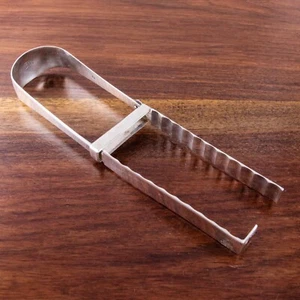 JOSIAH & GEORGE PIERCY GEORGIAN STERLING SILVER ASPARAGUS TONGS 1812 NO MONO - Picture 1 of 7