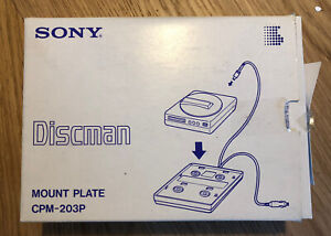 Sony Car Mount Adapter Plate CPM-203P for Discman Player Boxed