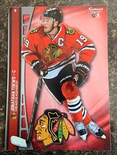 Jonathan Toews... fathead... Chicago Blackhawks 2014 NHL Tradeables/Chicago Trib