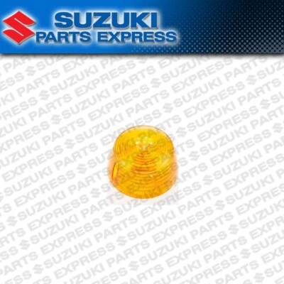 NEW OEM SUZUKI TURN SIGNAL LENS CHECK FITMENT CHART FITS MUTIPLE BIKES - Image 1 of 4