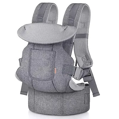 GAGAKU Ergonomic Baby Infant Carrier 360 Cool Air Mesh 4 Position Baby Carrier • 43.69$