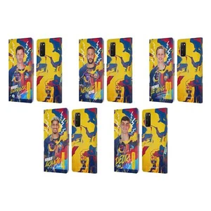 OFFICIAL FC BARCELONA 2022/23 FIRST TEAM LEATHER BOOK CASE FOR SAMSUNG PHONES 1 - Picture 1 of 10