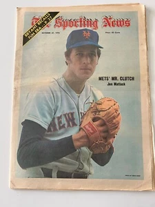 OCTOBER 27,1 973-THE SPORTING NEWS-JON MATLACK OF THE NEW YORK METS - Picture 1 of 1