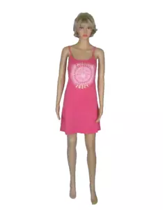 JUICY COUTURE Gr. S "I DREAM of JUICY" Hot Pink Tank Top Minikleid Strass - Bild 1 von 12