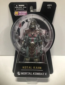Mezco Toyz Mortal Kombat X Kotal Kahn 6" 2015 PX Exclusive Action Figure Sealed - Picture 1 of 6